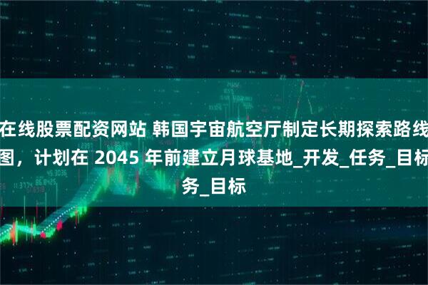在線股票配資網(wǎng)站 韓國宇宙航空廳制定長期探索路線圖，計劃在 2045 年前建立月球基地_開發(fā)_任務(wù)_目標(biāo)